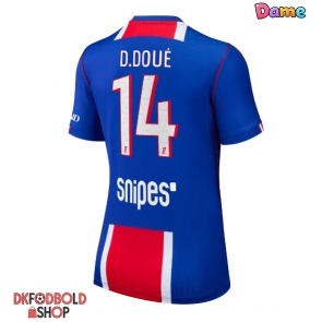Paris Saint-Germain Desire Doue #14 Hjemmebanetrøje Dame 2026-27 Kort ærmer Paris Saint-Germain Desire Doue #14 Hjemmebanetrøje Dame 2026-27 Kort ærmer